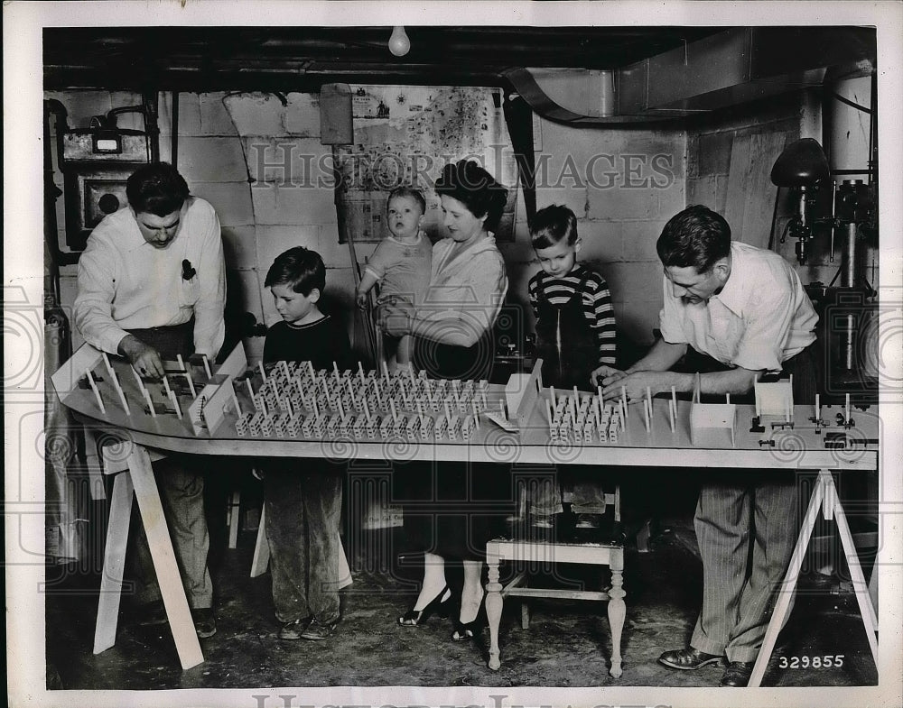 1951 Jack Tabbert Methods Engineer For Large Plant,Mrs.D.W. Minster - Historic Images