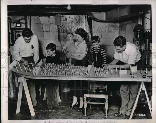 1951 Jack Tabbert Methods Engineer For Large Plant,Mrs.D.W. Minster - Historic Images
