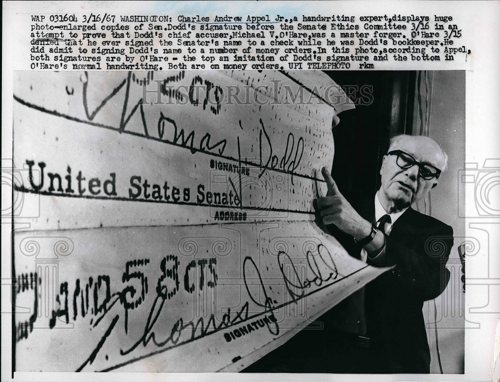 1967 Press Photo Charles Andrew Appel Jr. attempt - nea56571 - Historic Images