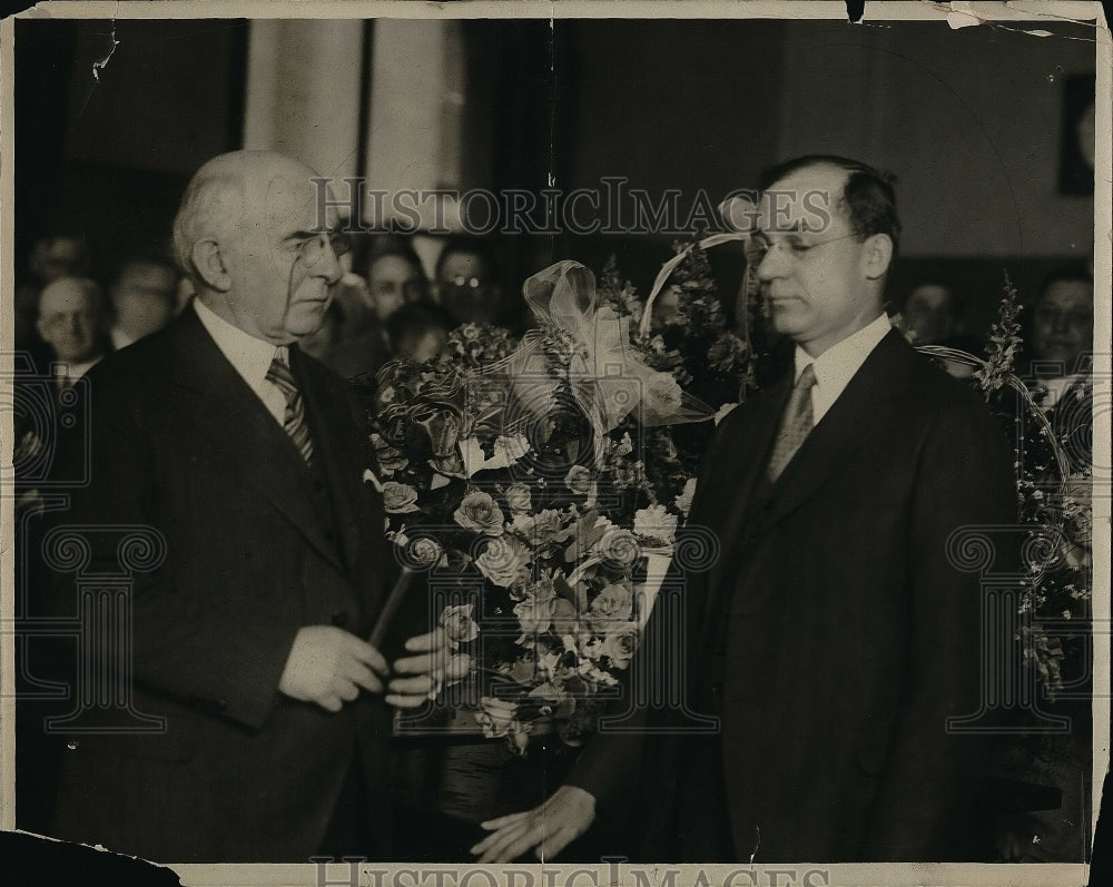 1926 Press Photo Judge John Sullivan with Judge Harry Eastman - nea56654 - Historic Images