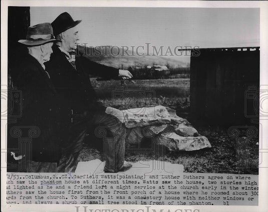 1953 Garfield Watts Phantom House  - Historic Images