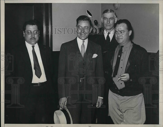 1933 General Art Smith, Attorney James McGranery  - Historic Images
