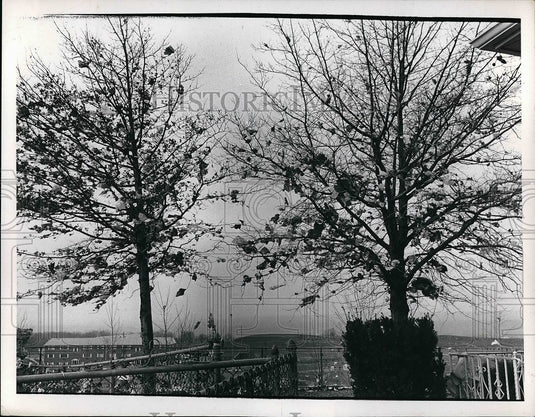 Press Photo Rear Of G. W. Conte, 12005 Andover - nea57327 - Historic Images