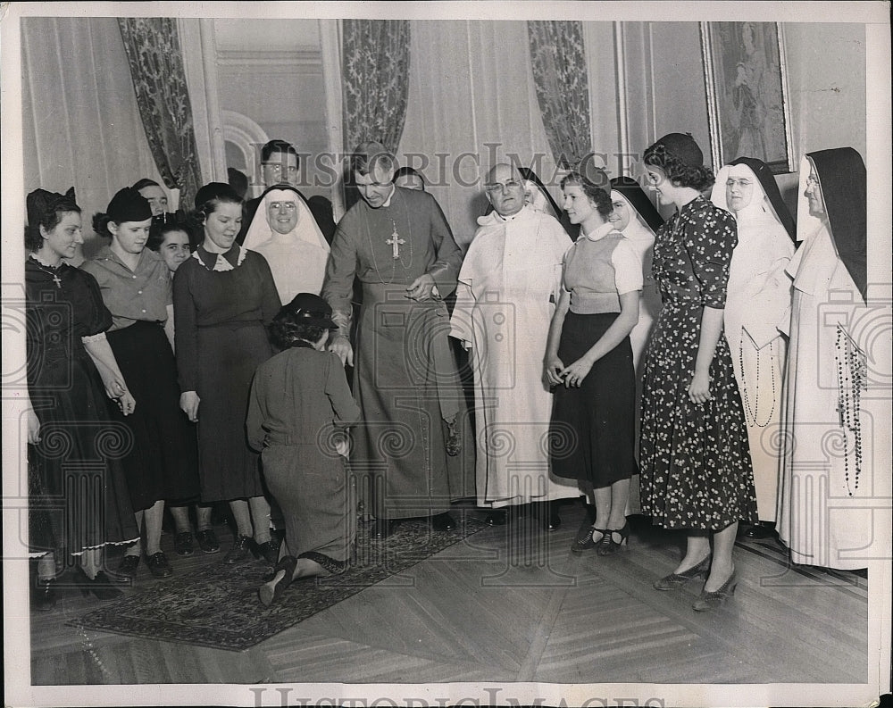 1937 Rev. Stephen J. Donahue Bishop Of Auxiliary Of New York - Historic Images