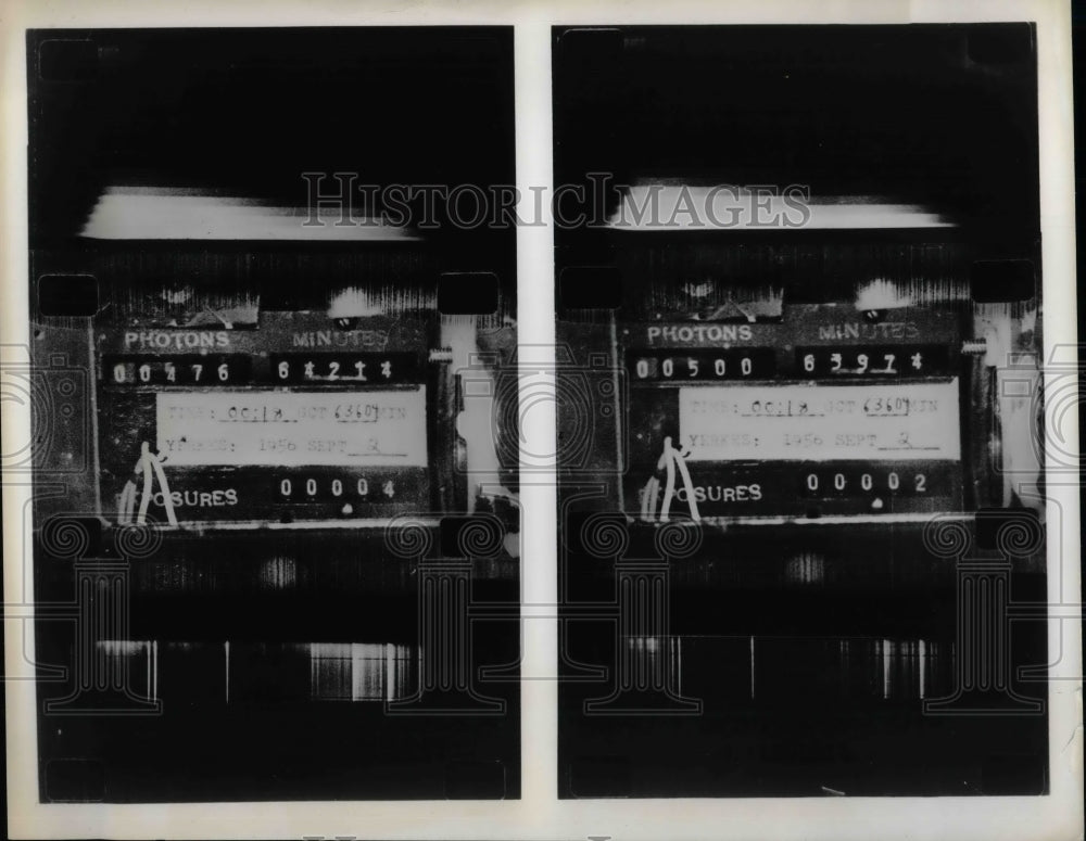 1956 Press Photo Studying the Aurora - nea57514 - Historic Images