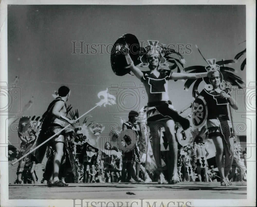 Press Photo Triidadians Getting Ready for Parade - nea57561 - Historic Images