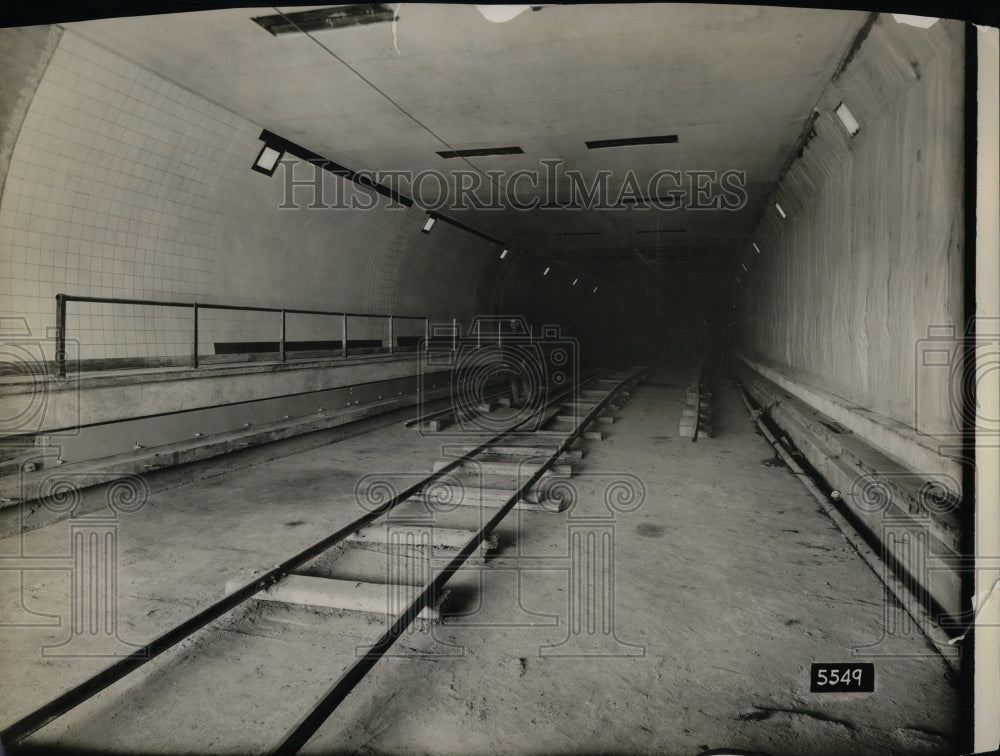 1928 Hudson River Tunnel  - Historic Images