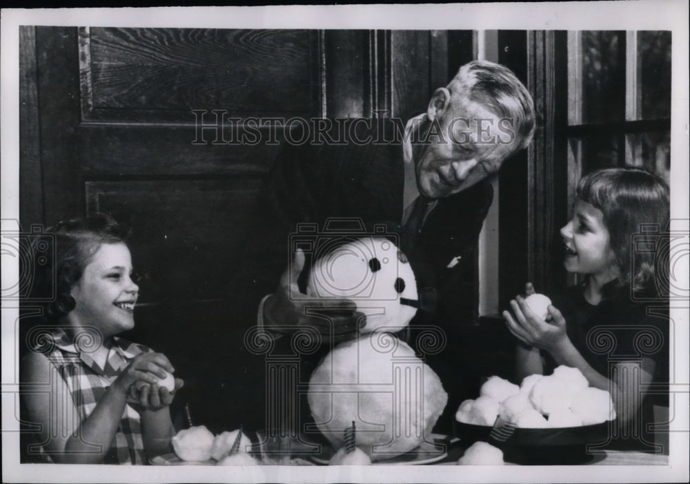 1956 C.A. Svenson, Janet Svenson and Jill McElroy  - Historic Images