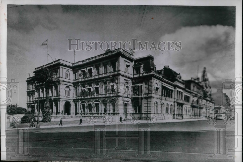 Press Photo The Government Palace In Buenos Aires, Argentina - Historic Images