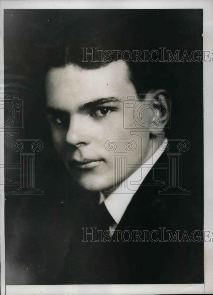 1939 Thomas E. Dewey at Age 16  - Historic Images