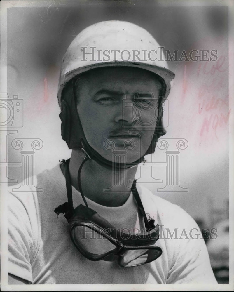 1967 Jockey Eddie Anderson at race  - Historic Images
