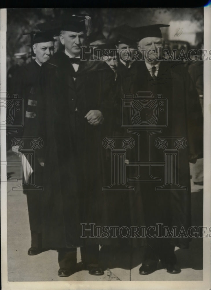 1936 Press Photo VP John Garner at Baylor University - Historic Images