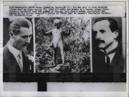 1960 Press Photo Peter Llewellyn Davies Killed In Subway Accident - nea57838 - Historic Images