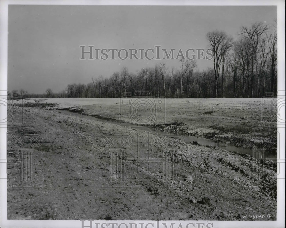 1952 Press Photo Construction of Straightway Chrysler Engineering Proving Ground - Historic Images