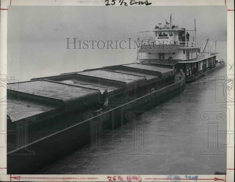 1946 Press Photo Missouri River to Omaha - nea57973 - Historic Images