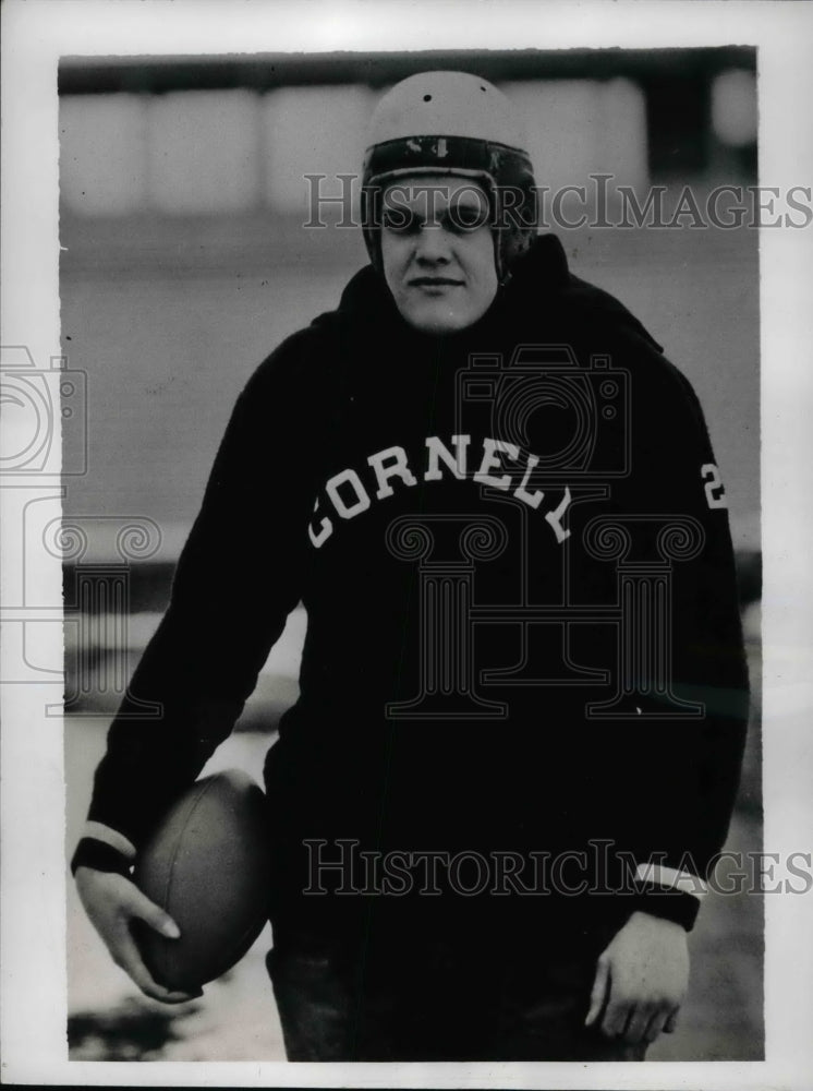 1936 Ted Hughes, Captain of Cornell University Football Team - Historic Images