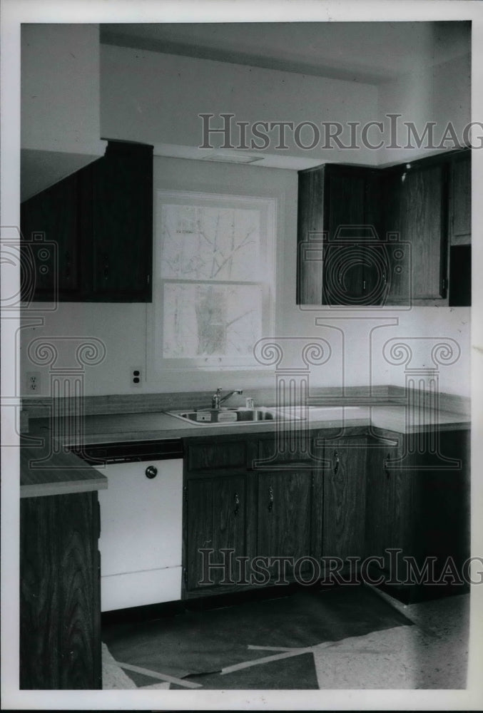 remodeled kitchen at 3367 Bradford Rd., Cleveland Heights - Historic Images