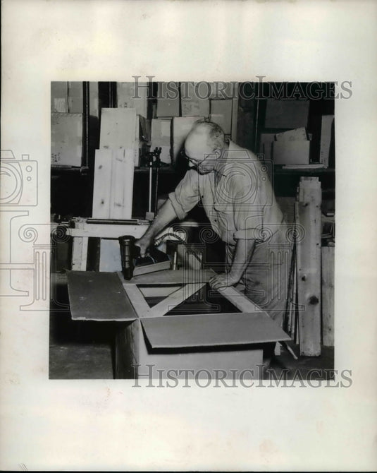 1961 Man Demonstrating New Duo - Historic Images