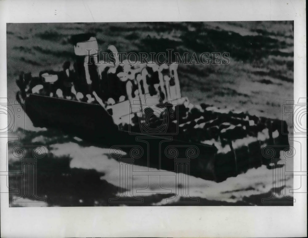 1947 SS Fort Dearborn Honululu Hawaii  - Historic Images