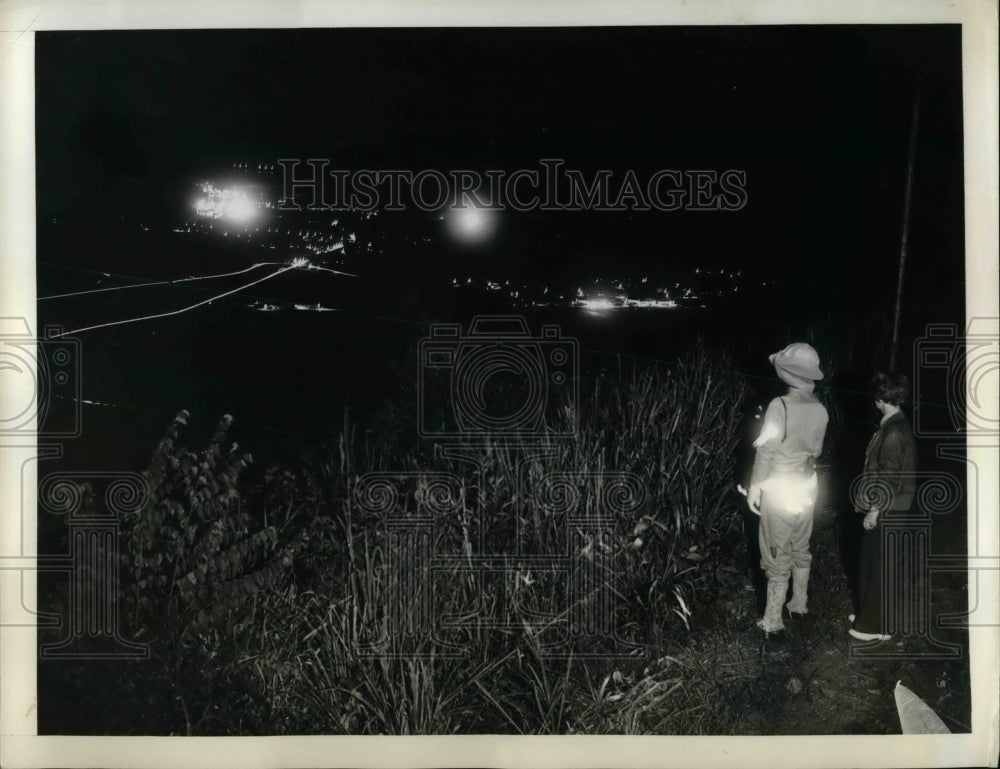1939 Press Photo Blackout Tests Panama Canal Defenses - nea58235 - Historic Images