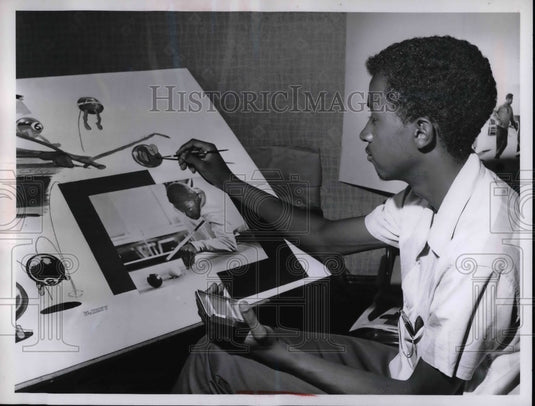 1967 Artist Kennard McDuffie  - Historic Images