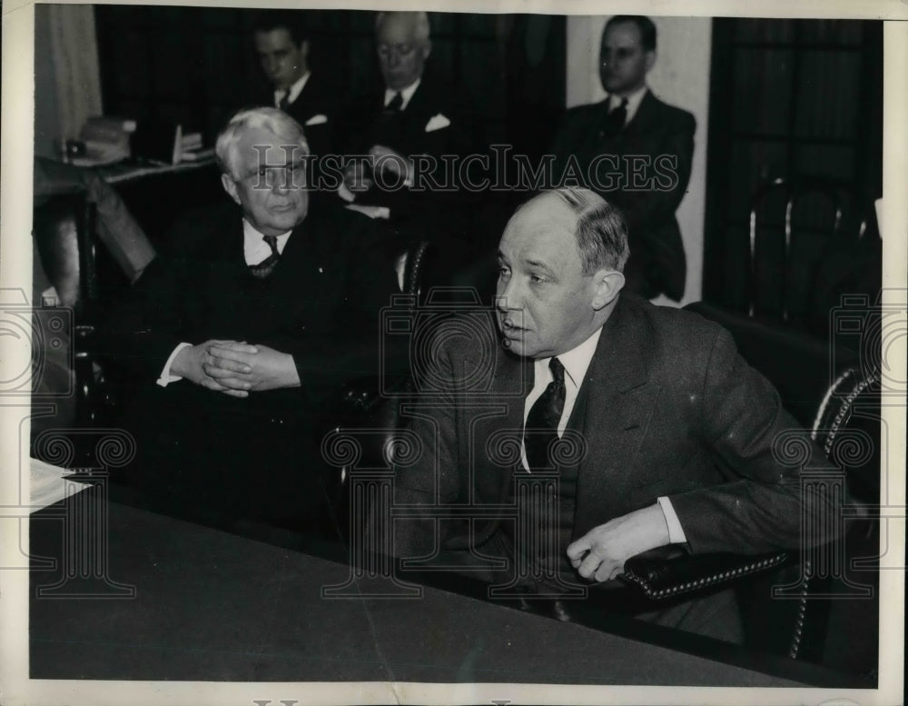 1936 Press Photo Donald Richberg Former NRA Official - nea58413-Historic Images