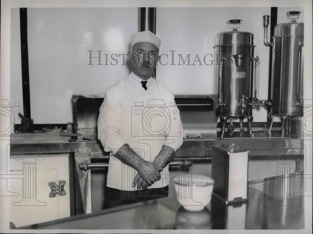 1937 John M. Karaian Restaurant Propreitor Bostom  - Historic Images