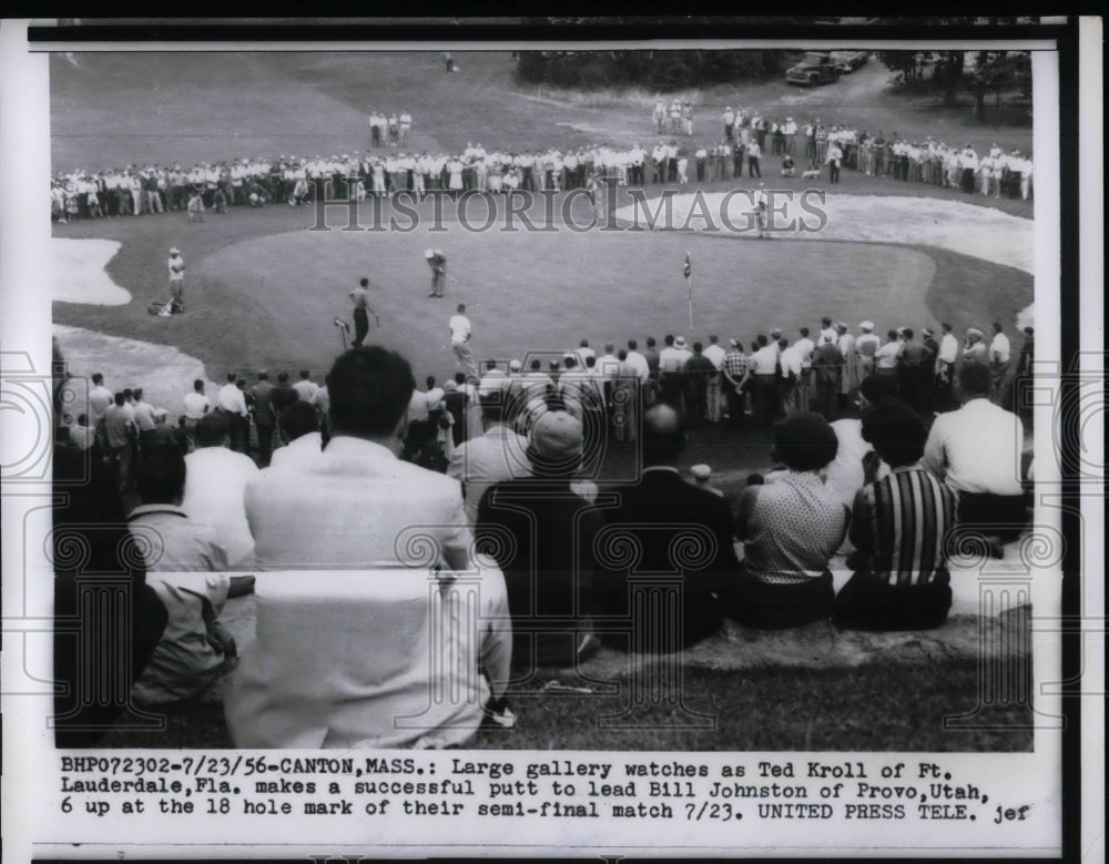 1956 Ted Kroll Ft. Lauderdale Bill Johnston  - Historic Images