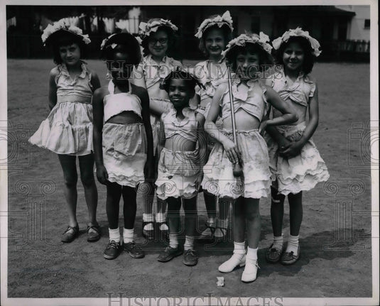 1953 Mary Lou Kehoe, Hona Cinger, Joann Ruzicka, Linda Truhlar, - Historic Images