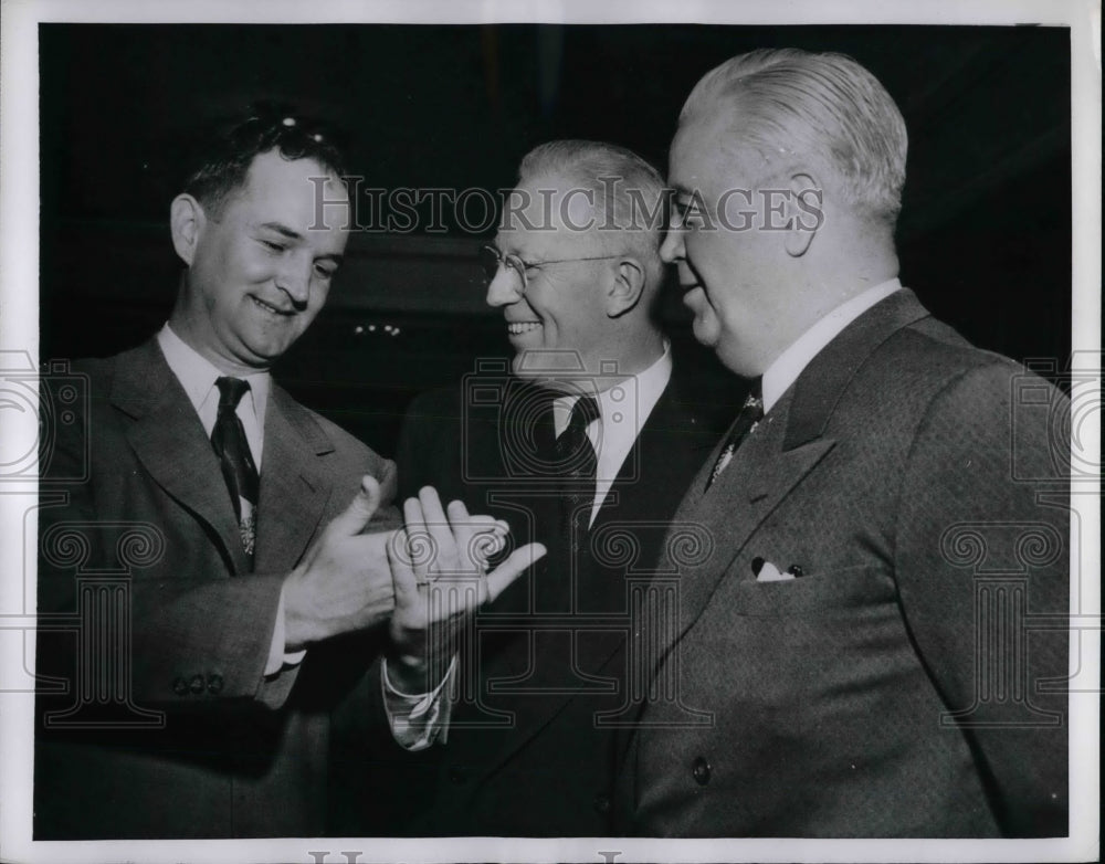 1952 Press Photo William Sachtjen, Ralph Immell, - nea58521 - Historic Images