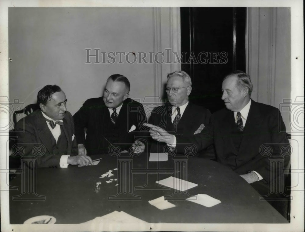 1939 Press Photo Matthew Woll VP Photo Engravers Union - nea58567 - Historic Images