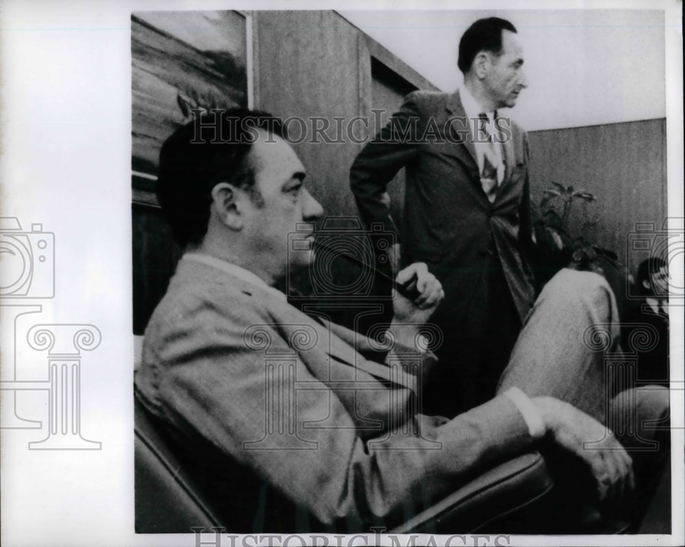 1970 Florida's GOP Governor Claude Kirk & Wife  - Historic Images