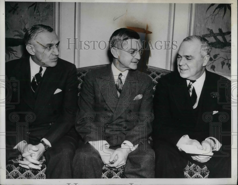 1938 Former Wisconsin Governor Walter Kohler  - Historic Images