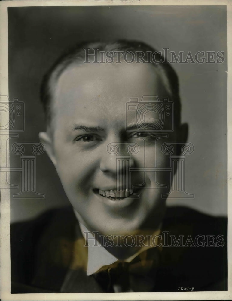 1935 Ray Perkins, Comedian, National Amateur Night  - Historic Images