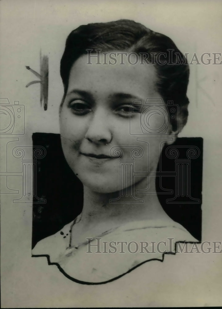 1921 Press Photo Mrs. Goldie Hines, 13 - nea58748 - Historic Images