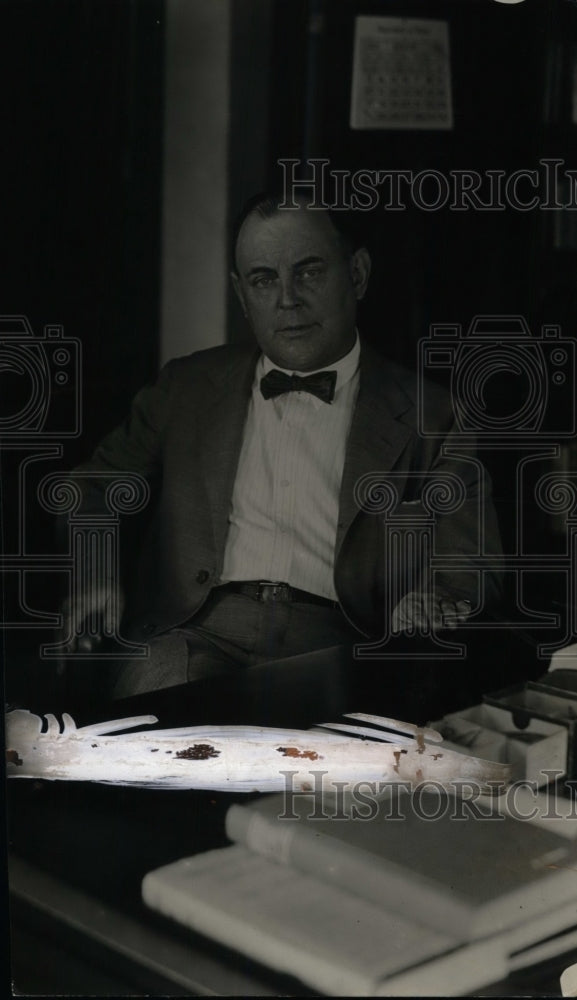 1924 Press Photo W. W. Husband, Immigration Commissioner - nea58751 - Historic Images