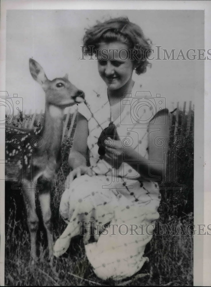 1938 Press Photo Edwena Keyser before going missing - nea58826-Historic Images