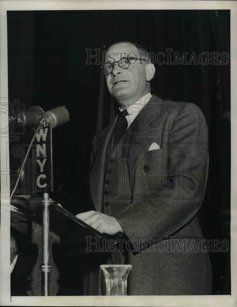 1946 Press Photo James P. Wabburg, International Banker - Historic Images