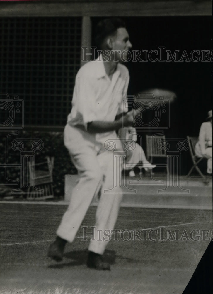 1921 Bob Kinsey Playing Tennis  - Historic Images