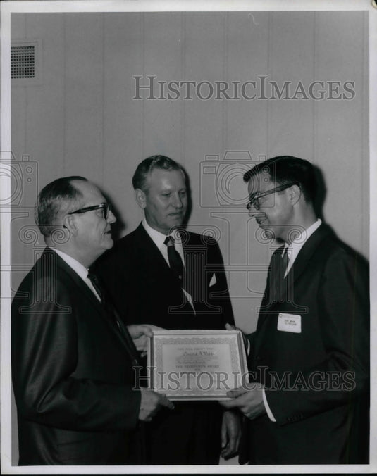 1967 Donald Webb, E.G. Higdon, C.G. Ely, Award for Creative Selling - Historic Images