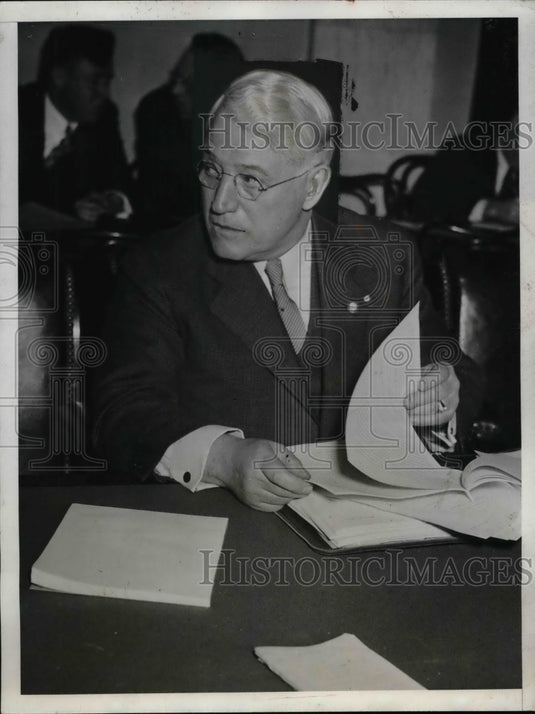 1934 A. F. Whitney, President, Brotherhood of Railroad Trainmen - Historic Images