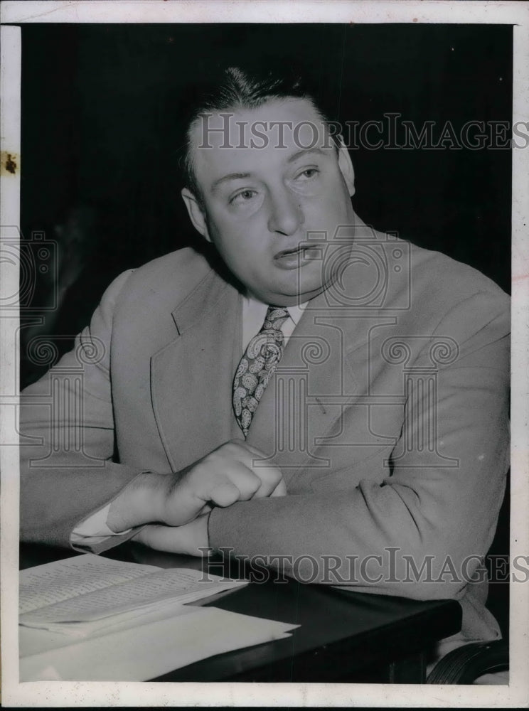 1944 Acting WPB Chairman J. A. Krug  - Historic Images