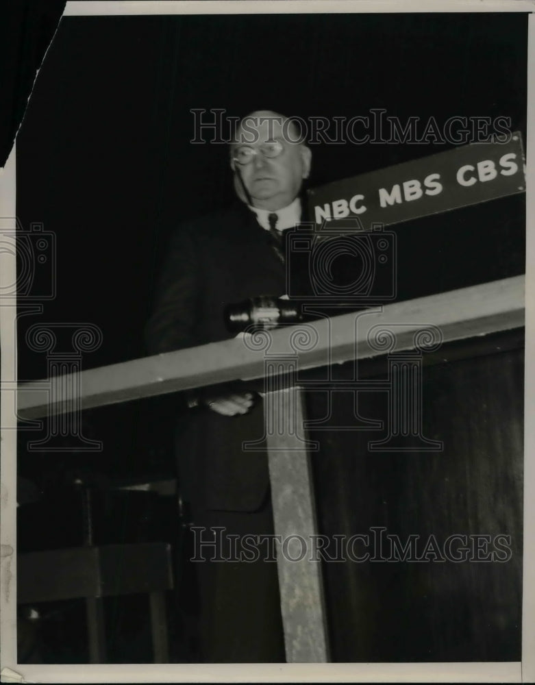 1936 Press Photo Secretary Republican Convention Lafayette Gleason - nea59162 - Historic Images