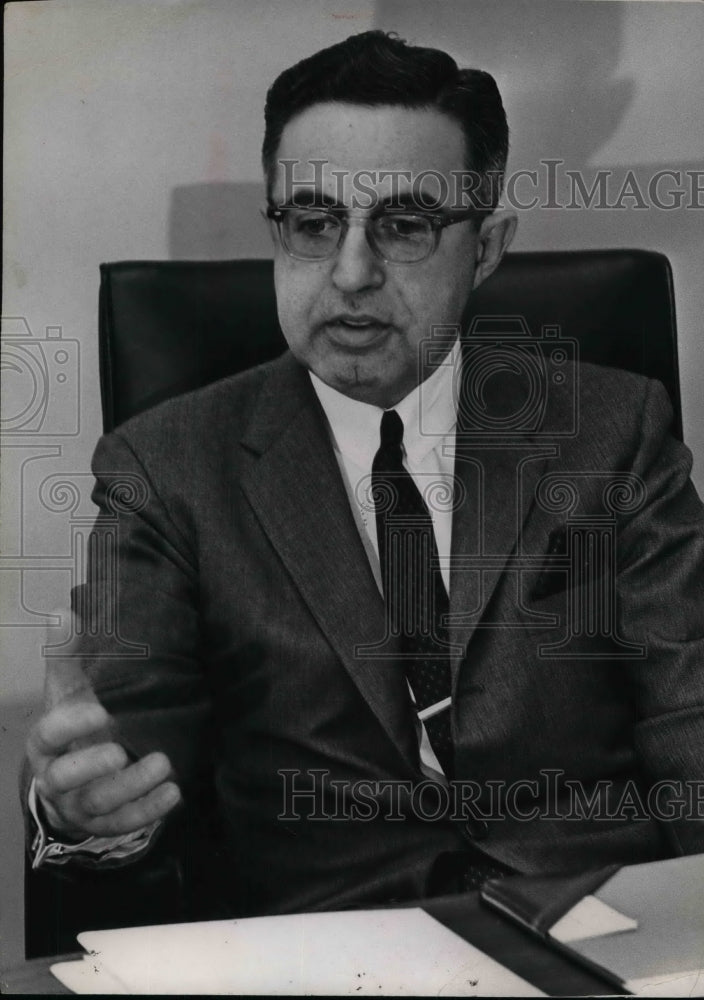 1967 Press Photo Irving Kriegsfeld, Director PATH Association - nea59171 - Historic Images