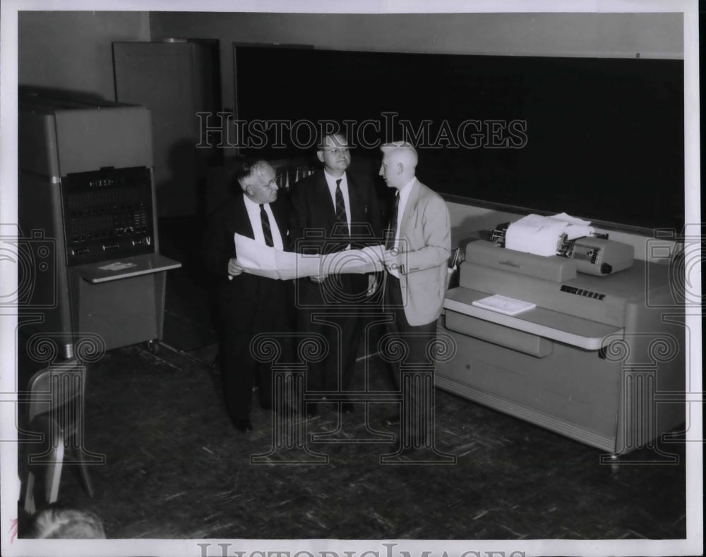 1956 Dr JC Warner President of Carnegie Institute of Technology - Historic Images