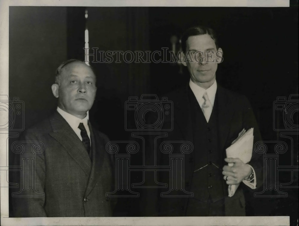 1929 Press Photo President of America n petroleum Institute E.B. Reeser - Historic Images