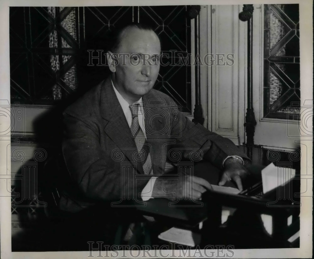1938 Albert Ward, Sec. of Democratic State Committee, NY  - Historic Images