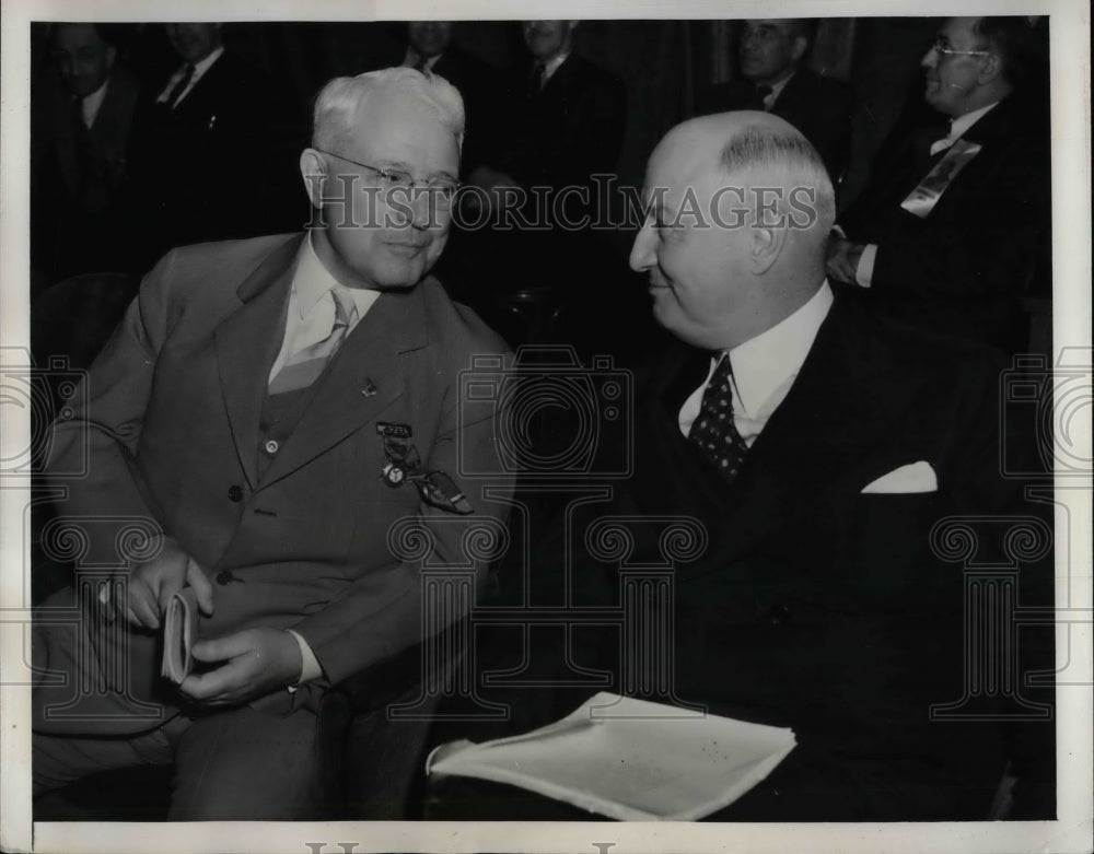 1939 Postmaster General James A. Farley, A.F. Whiteny,  - Historic Images