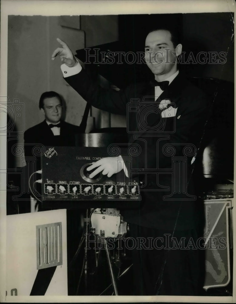 1930 Press Photo Buddy Warner Band Leader NY City - nea59488 - Historic Images