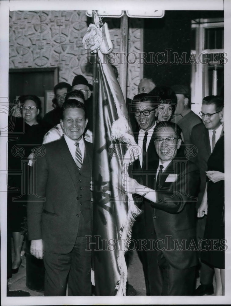1966 Gov. Otto Kerner W/Businessmen Friends Far East Trade Mission - Historic Images